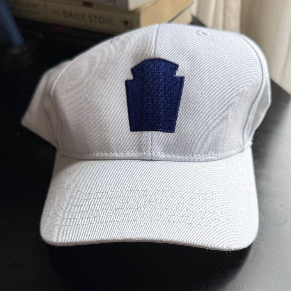 White Cap with Heinz Blue Emblem